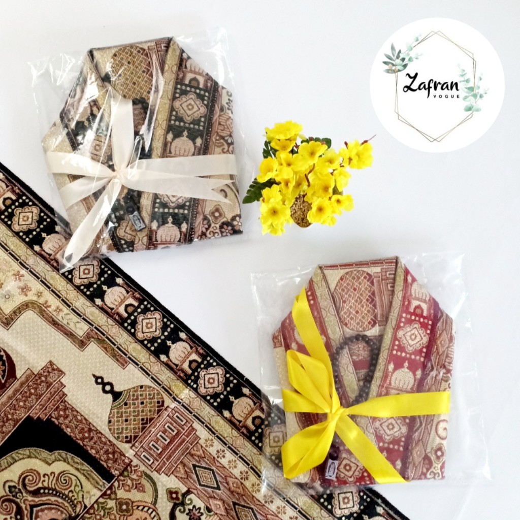Souvenir Sajadah Turki + Tasbih kayu