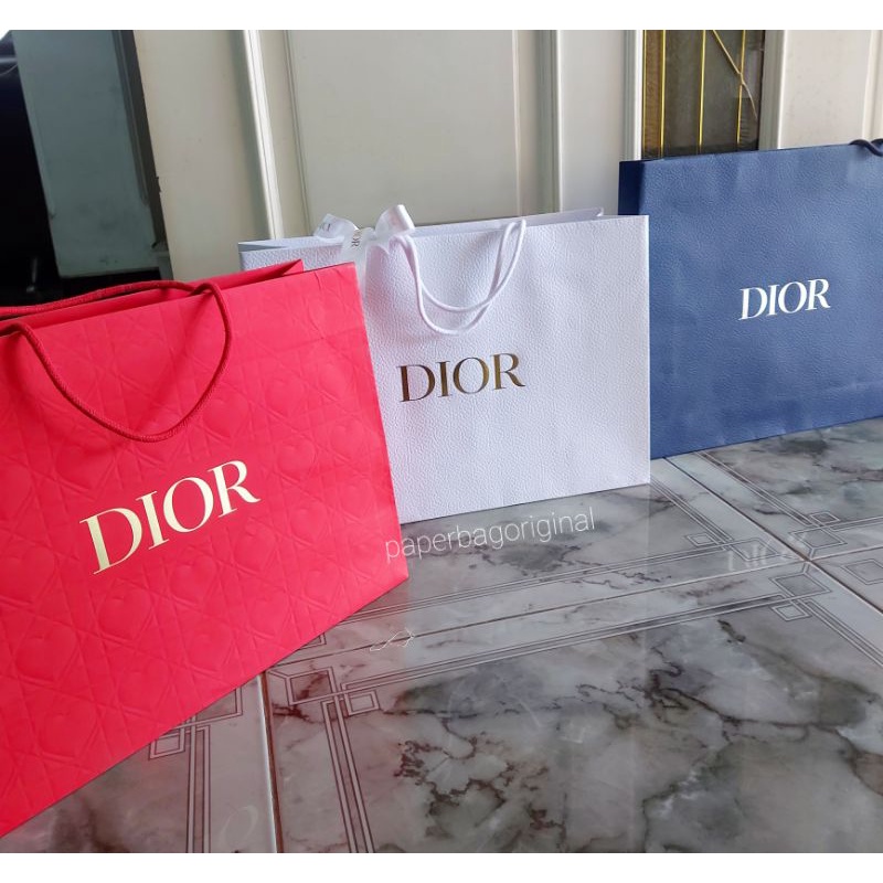 

Dior Paperbag Original branded paper bag Authentic