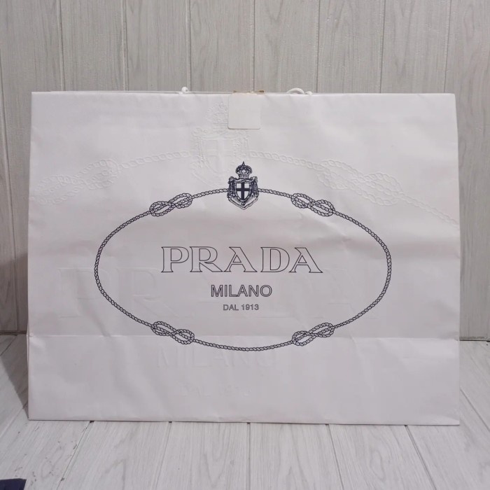 

✨ BISA COD ✨ paperbag prada large original / paper bag prada / pb prada