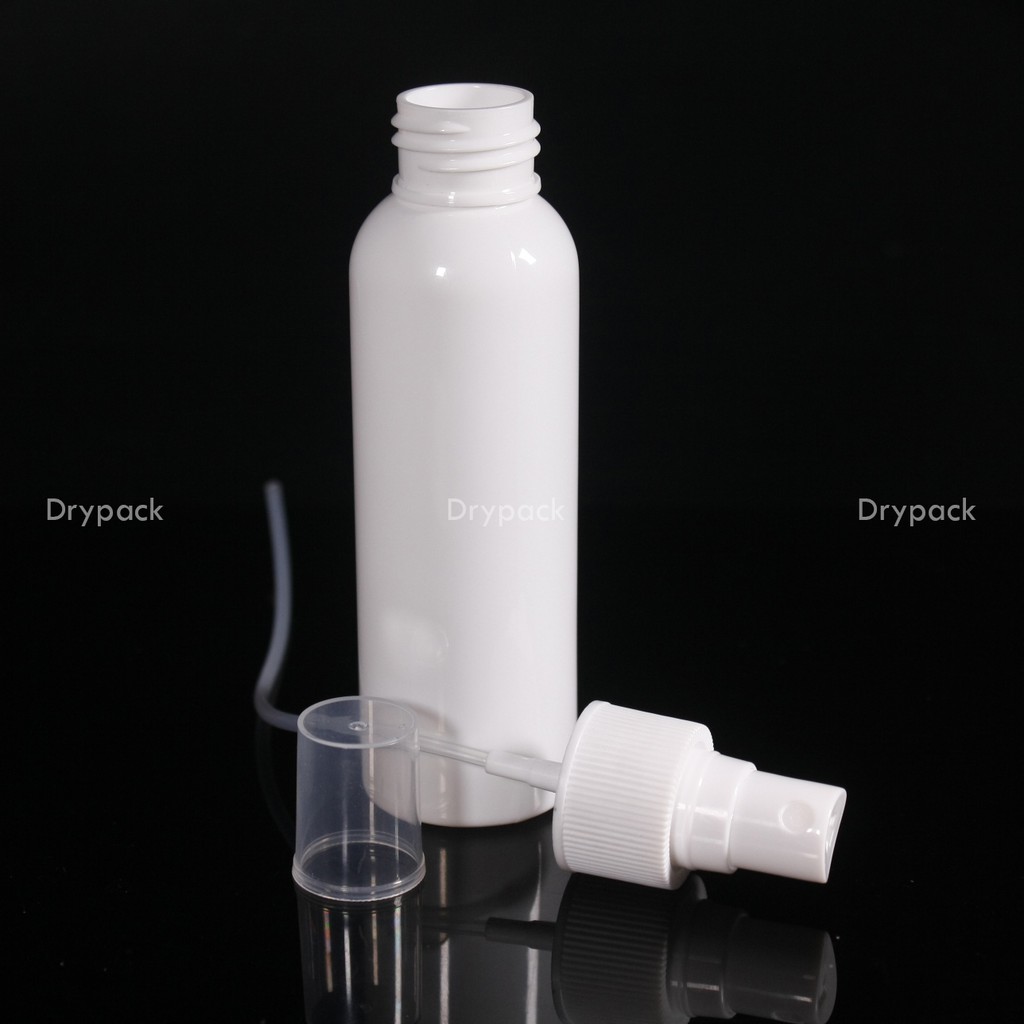 Botol PET 100 ML Putih Spray