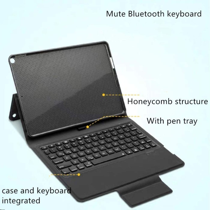 IPAD 7 10.2 BACKLIGHT KEYBOARD BLUETOOTH FLIP CASE WIRELESS BACKLIT
