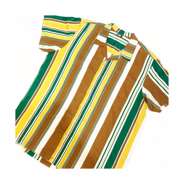 Stripe shirt Code 001 kemeja  pantai kemeja  oversize  
