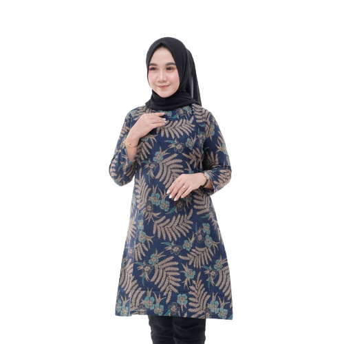 EMHABATIK | Tunik Batik Wanita Jumbo Batik Seragam Grosir batik-TUNIK PUTRI MALU