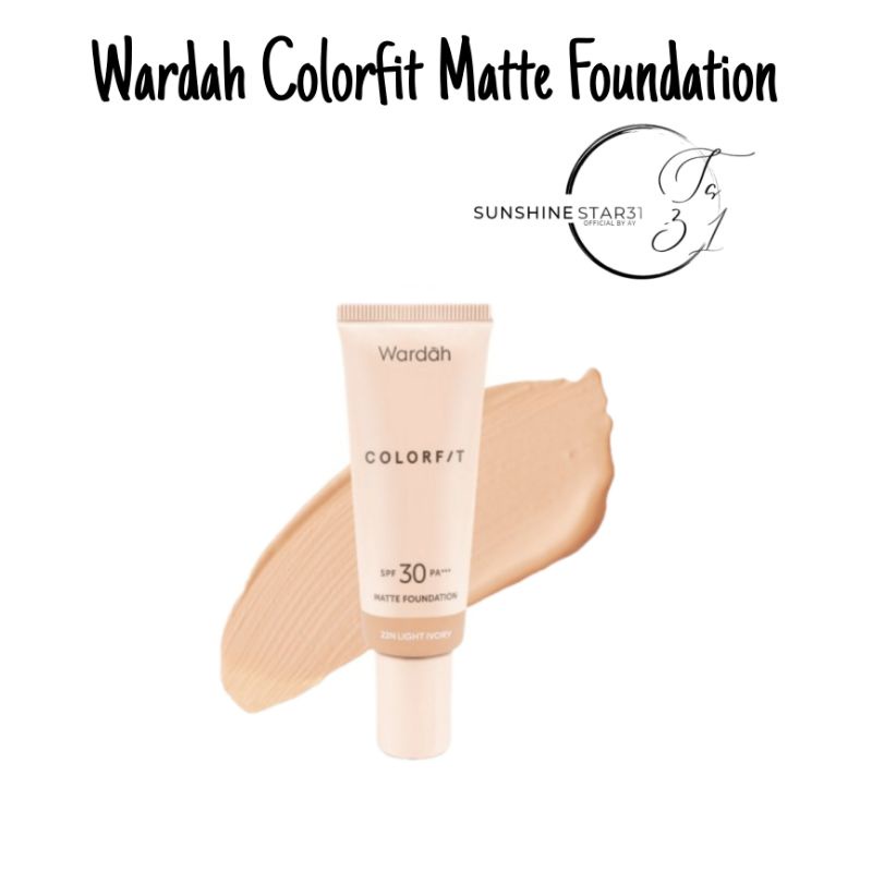 Wardah Colorfit Matte Foundation