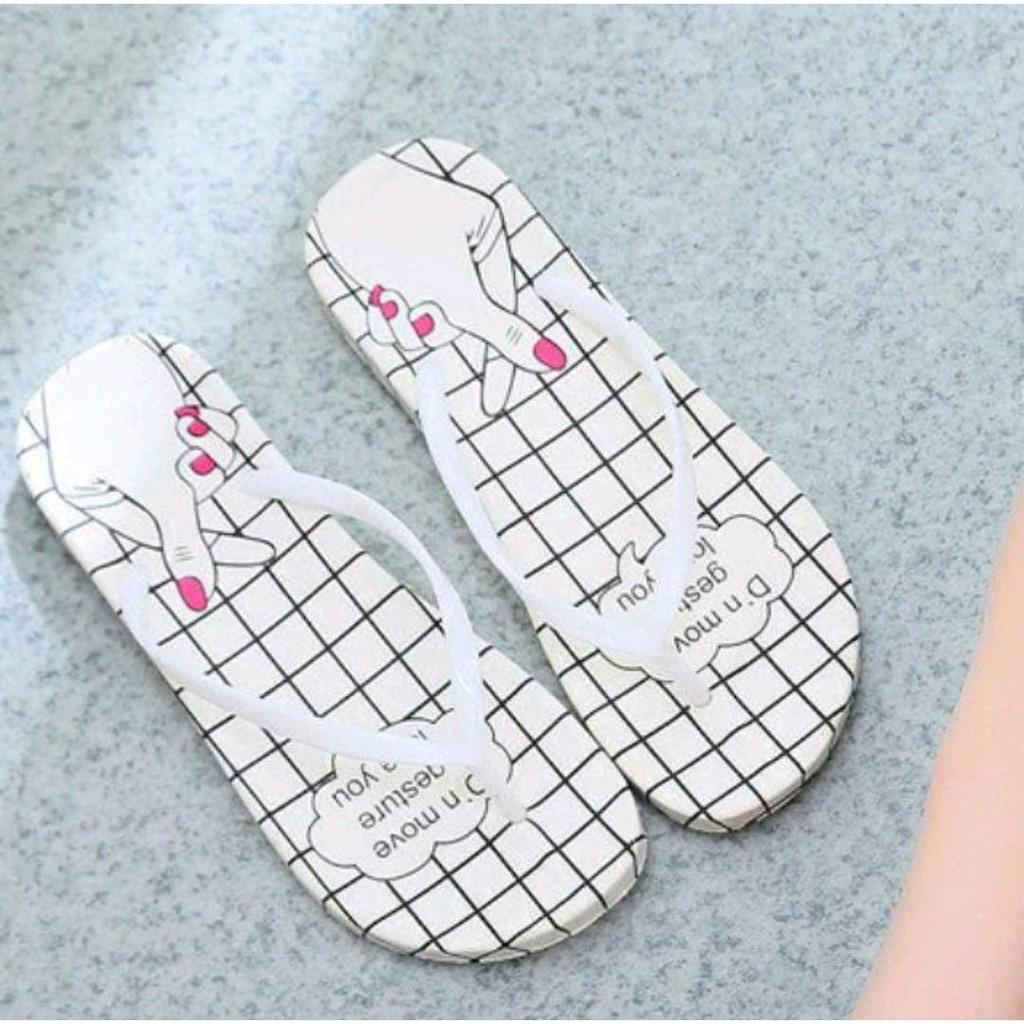 Sandal Jepit Wanita Dewasa Kekinian Terbaru - Sandal Jepit Termurah