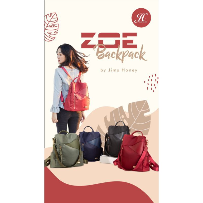 Tas Punggung Zoe Jims Honey