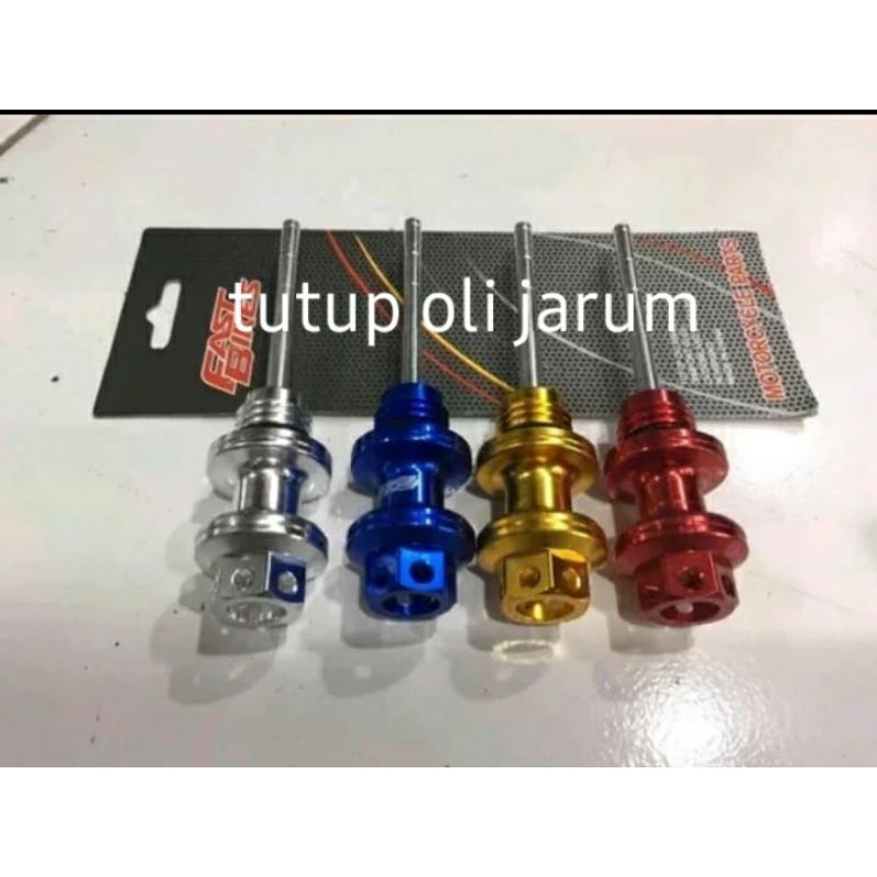 tutup oli jarum fash biker bahan full cnc universal