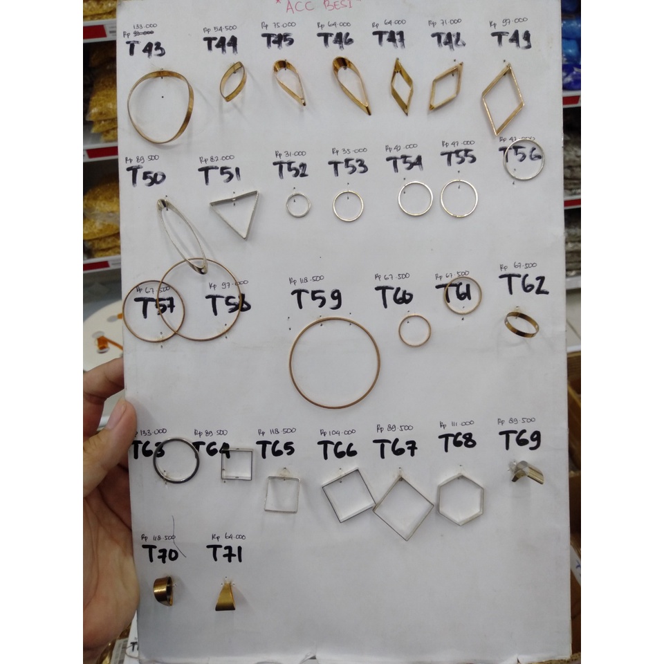 (PART 2) RING XUPING / RING GERIGI / RING VARIASI / RING CURLY / ANEKA MACAM BENTUK RING / RING BESI / ACC BESI