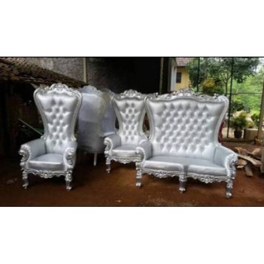 Kursi manten syahrini kursi pelaminan syahrini kursi wedding mebel jati jepara