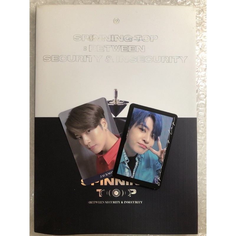 [Preloved] GOT7 Spinning Top: Between Security & Insecurity Photocard pc Jackson Youngjae