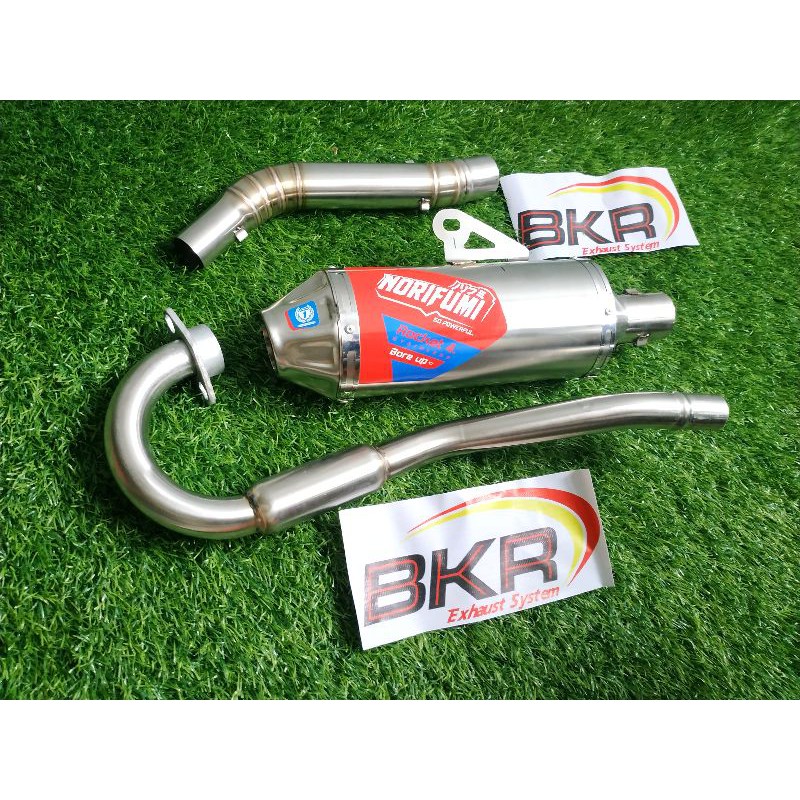 NEW PRODUCK KNALPOT ROCKET 4 KLX 150 BF CRF 150L WR 155 TERMURAH-Rocket 4 bor'up