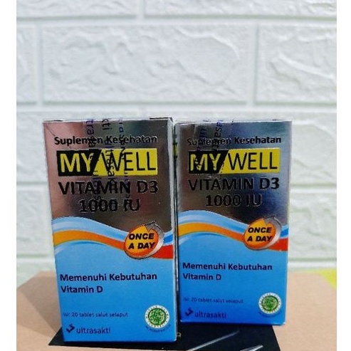 VITAMIN D3 1000IU My Well