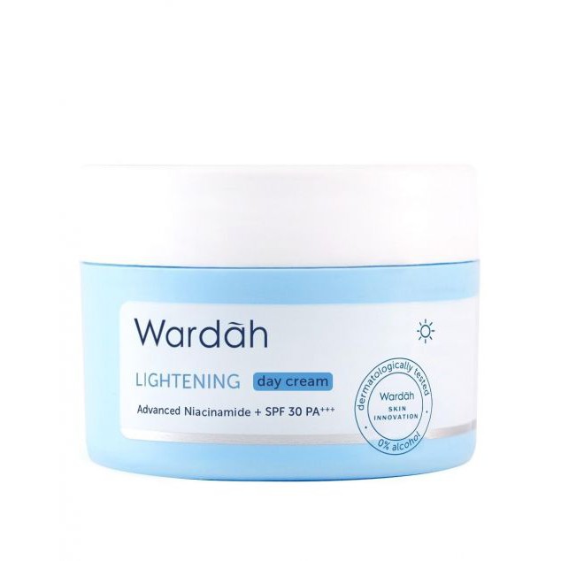 ❤️Glamouroseshop❤️Wardah Lightening Day Cream Advanced Niacinamide 30 gr