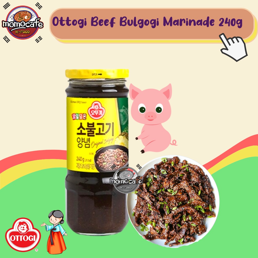 

Ottogi Bulgogi Meat Sauce & Kalbi BBQ Sauce Made In Korea 240gr