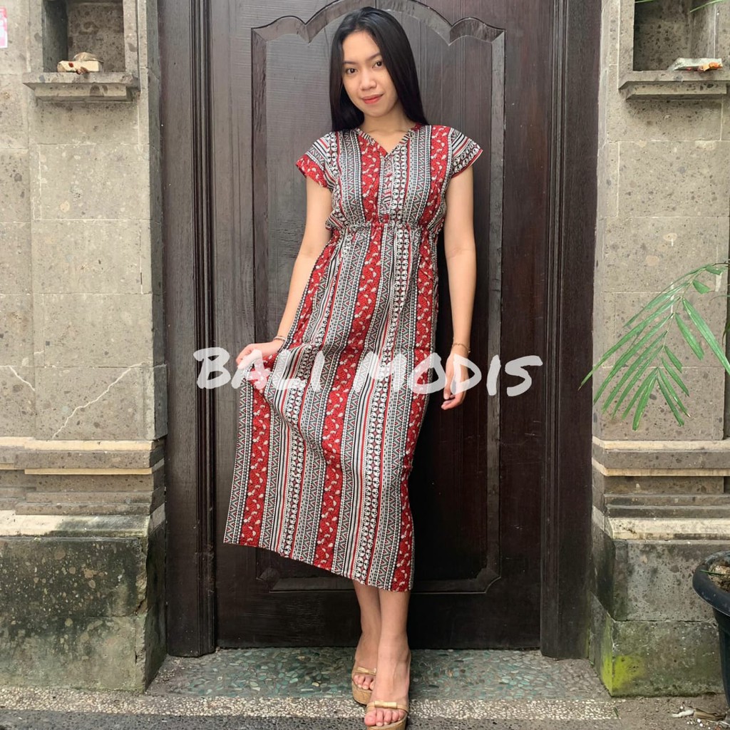 DASTER MANOHARA MOTIF ETNIK DRESS BALI