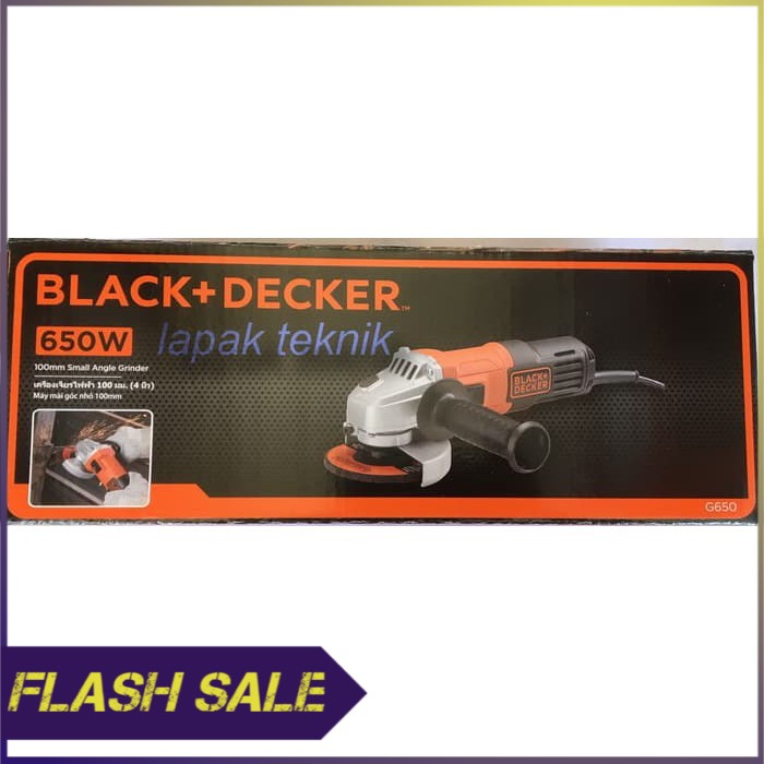 Mesin Gerinda Tangan 4  650W Black Decker G650