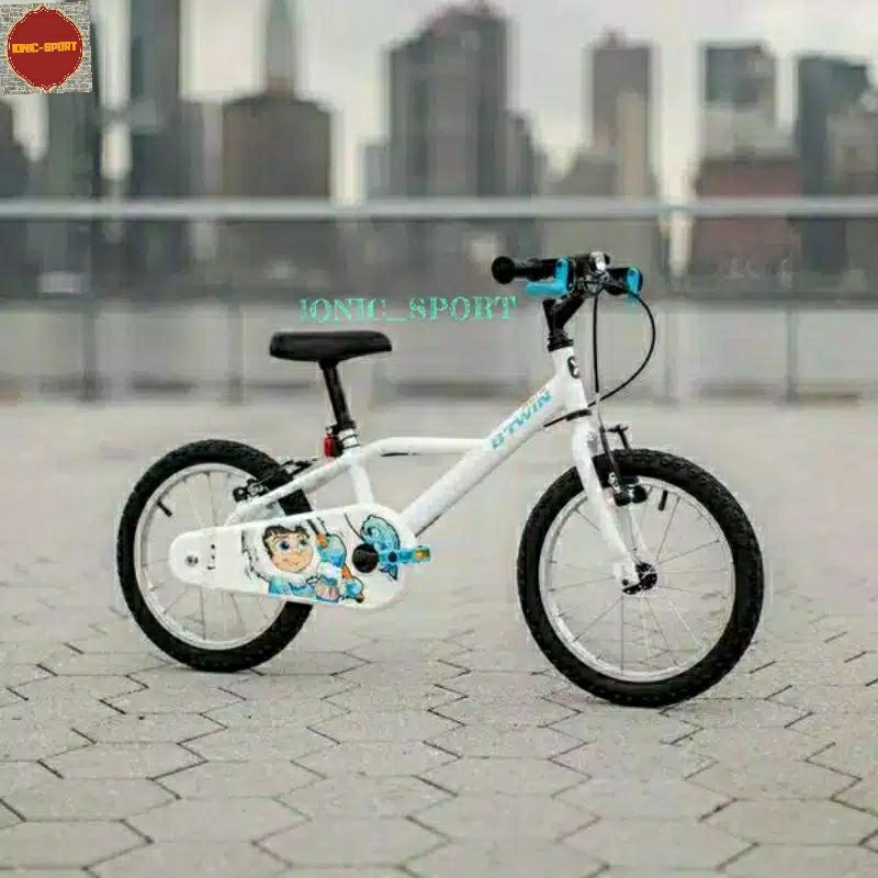 Sepeda Btwin Mini Anak Kecil Complete 100 16~Inci 4 / 6 Tahun Sepeda Kids' Origina - Inuit
