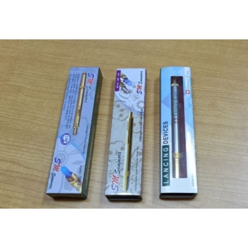 Pen Lancing bekam / Pen Bekam samora gold SM 228 / pen bekam silver SM 158/ pen bekam general care