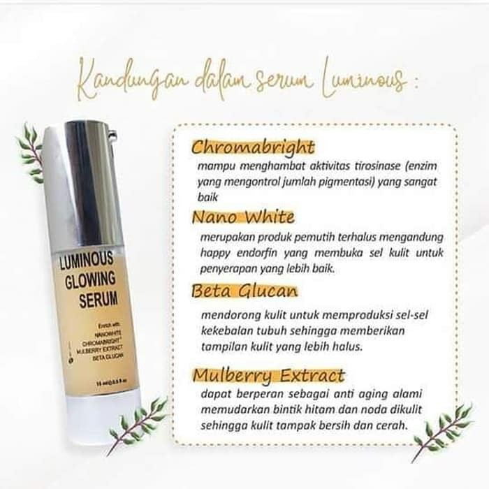 Serum Luminous Ms Glow / Luminous Glowing Serum Ms Glow