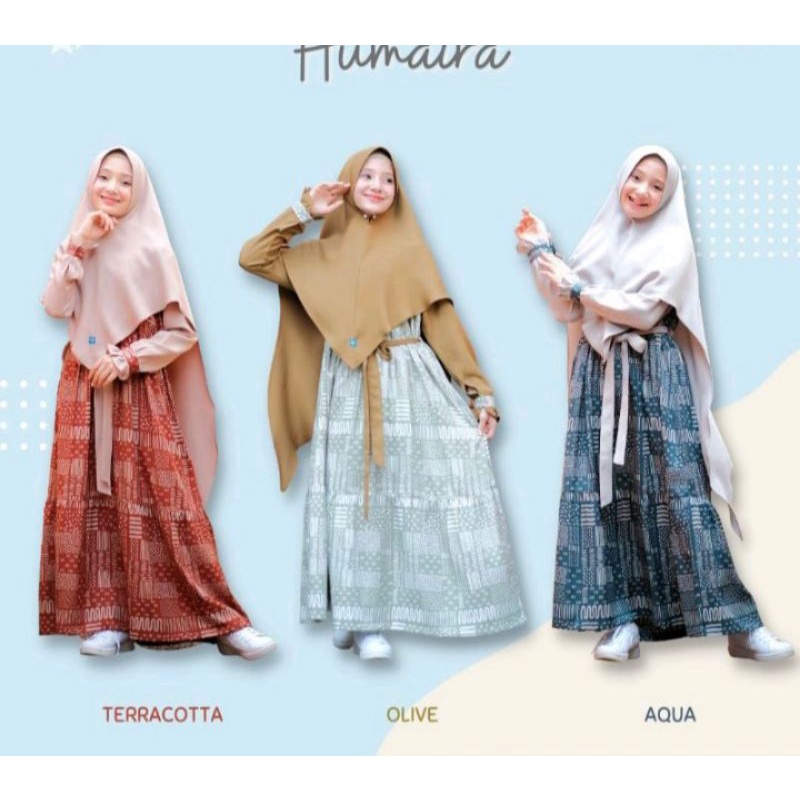 Gamis Humaira by Nubi 2-10 th