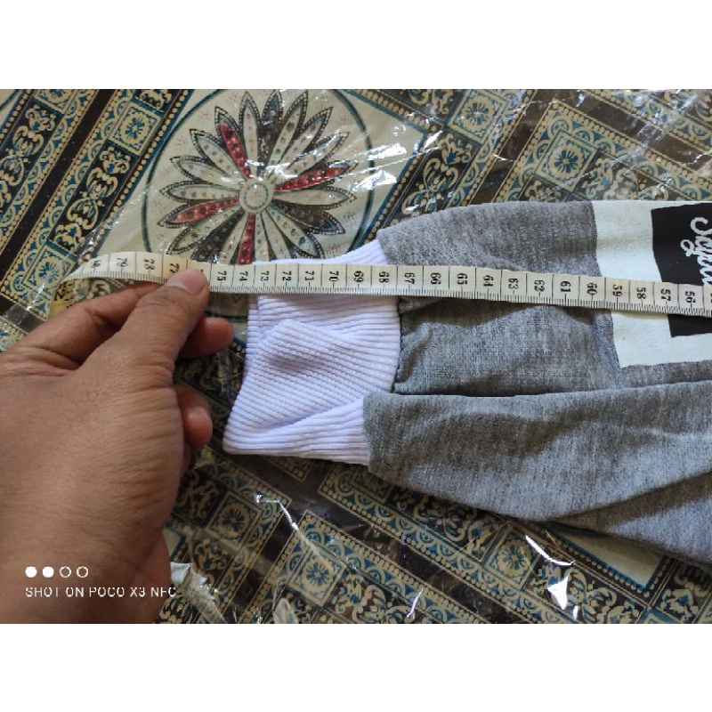 Jaket pria IKC 002 distro cbr six Bandung hoodie dua sisi bolak balik keren grosir pakaian pria H0D7-3