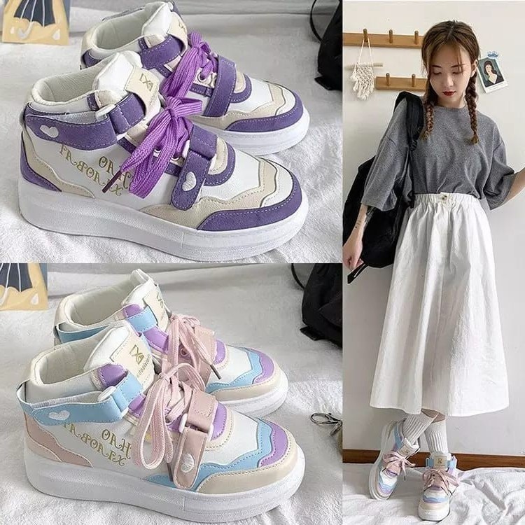 RYX - Fleeting Softness Sepatu Sneakers Wanita Fashion Casual - Ori Import