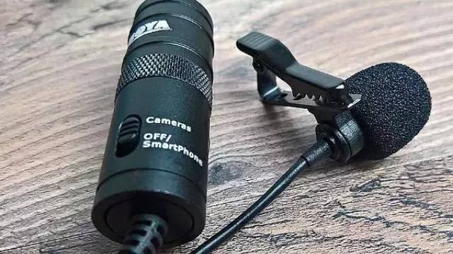 Microphone camera DSLR BOYA BY M-1.mic camera clipon.suara sensitif dan jernih