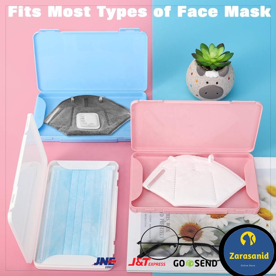 Tempat Masker Kotak Penyimpanan Mask Case 3Ply KN95 Duckbill Anti Debu