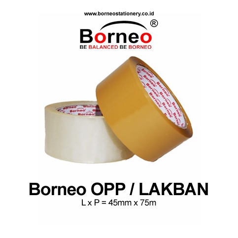 

Lakban Borneo OPP Tape 45 mm 75 m