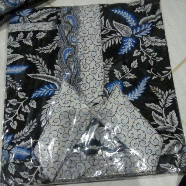 Kemeja Batik Pria Lengan Panjang Motif Terbaru Buar Seragam Kerja Kondangan Harian Sarimbit Dll