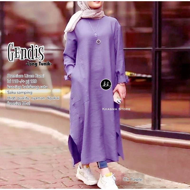 GENDIS LONG TUNIK BY KHASMA