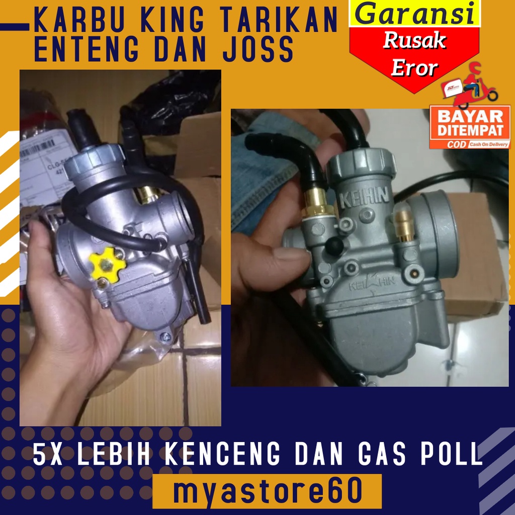 Karbu King Pe 24 Pe 26 Pe 28 Karburator Rx King PE24 PE26 PE28