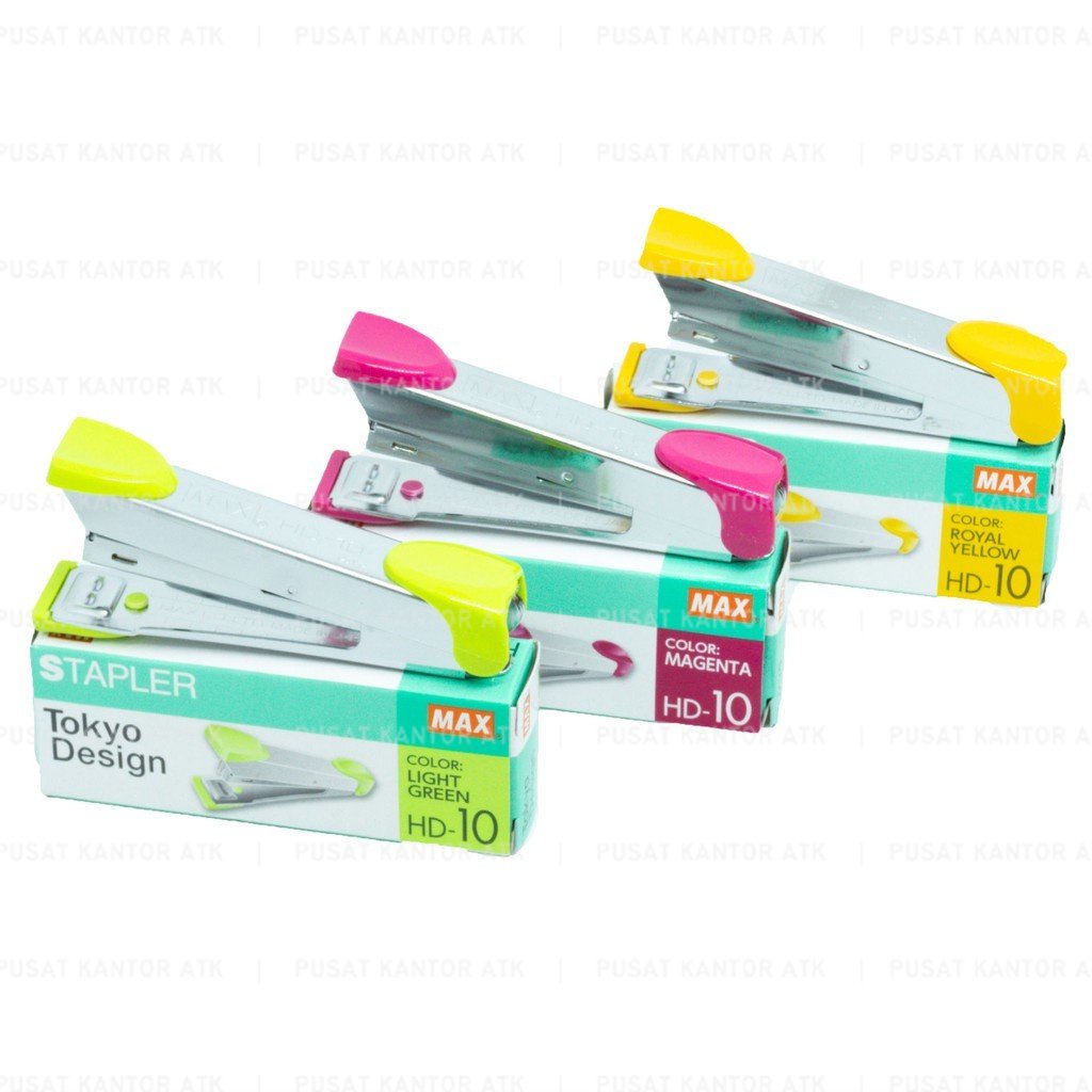 

Stapler MAX HD-10 Tokyo Design Kecil Hekter / Staples Serba Guna - Satuan
