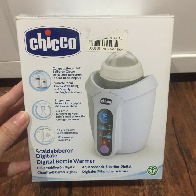 chicco baby bottle warmer