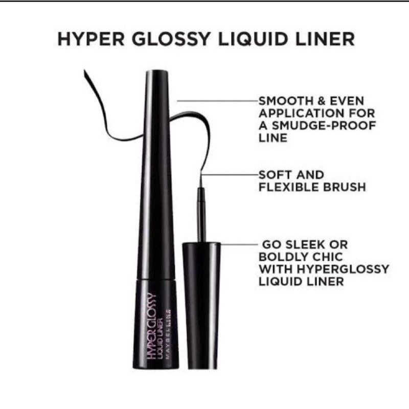 MAYBELLINE HYPERGLOSSY LIQUID EYELINER