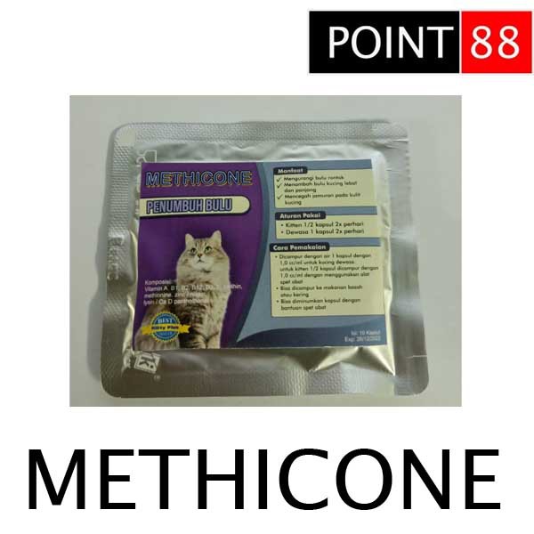 Obat Penumbuh Bulu Methicone Sachet - Isi 10pcs