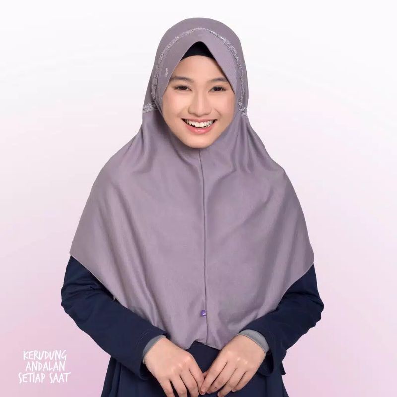 Rabbani Ori Kerudung Sekolah Instan Casual HEMY