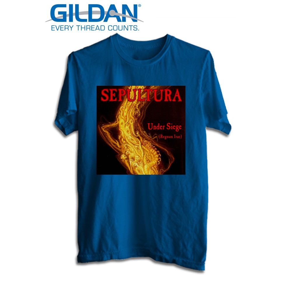 KAOS SEPULTURA TSHIRT ORIGINAL GILDAN SOFTSTYLE SEPULTURA 14