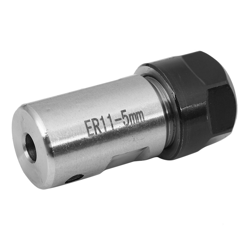 7Pcs Collet ER11 1 / 2 / 3 / 4 / 5 / 6 / 7mm Bahan Baja Dengan Shaft Motor 5mm ER11A