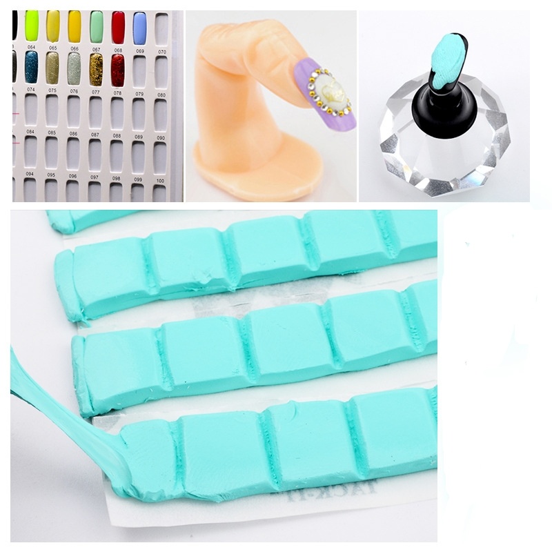 [ILOVEDIY] [ Multi-Purpose Adhesive Nail Art Sticky Non Stick Hand Clays][DIY Nail Art Tools] [Professional Manicure Accessories]