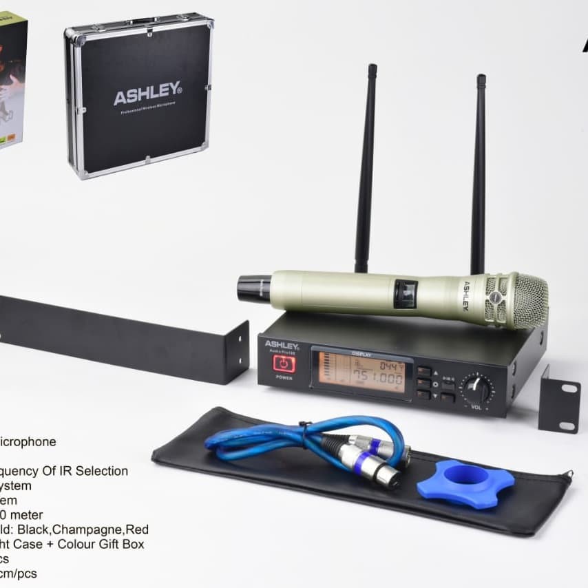 Mic Wireless ASHLEY AUDIO PRO188 PRO 188 Multi Channel ORIGINAL