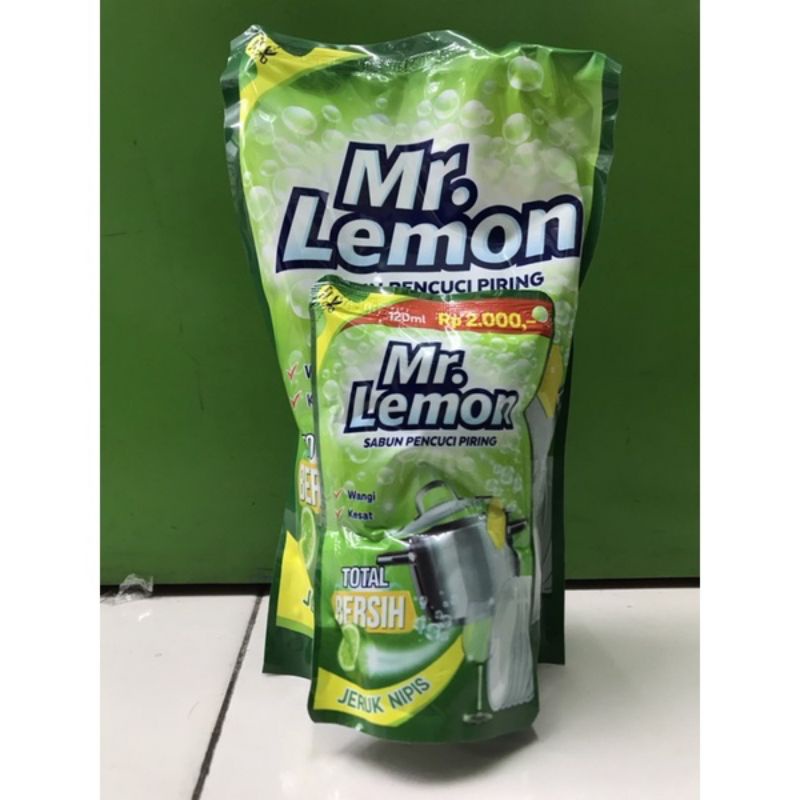 Buy 1 get 1 Mr, lemon sabun cuci piring 800ml +120ml