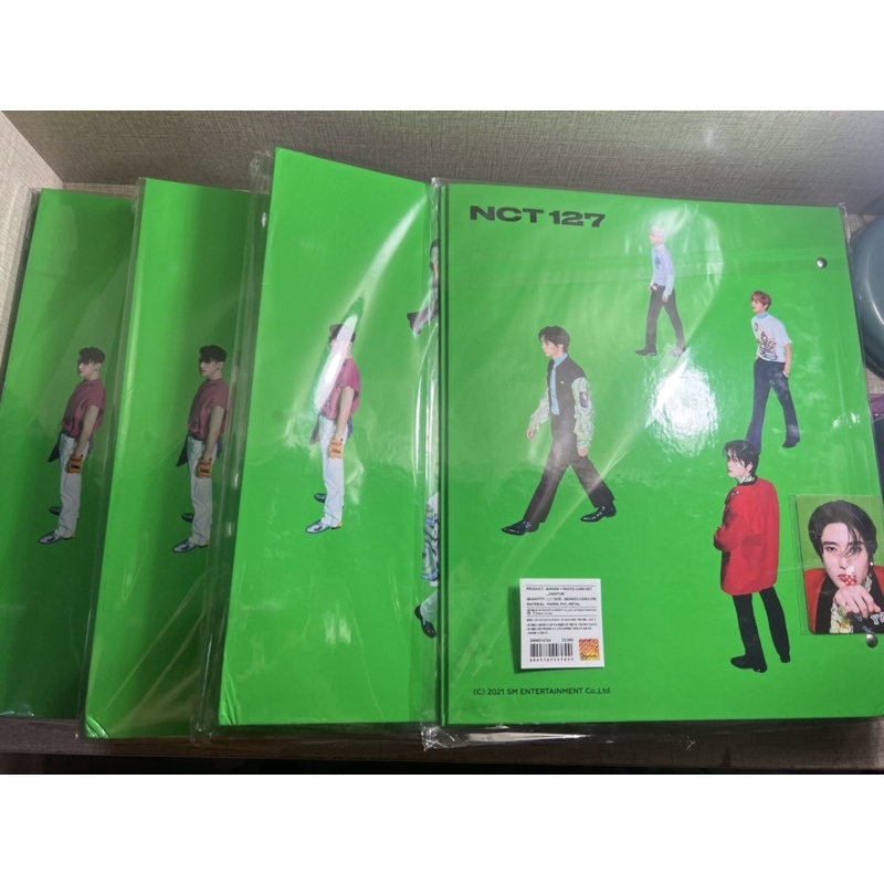 NCT 127 sticker md binder photocard jaehyun taeyong doyoung jungwoo ready stock sealed