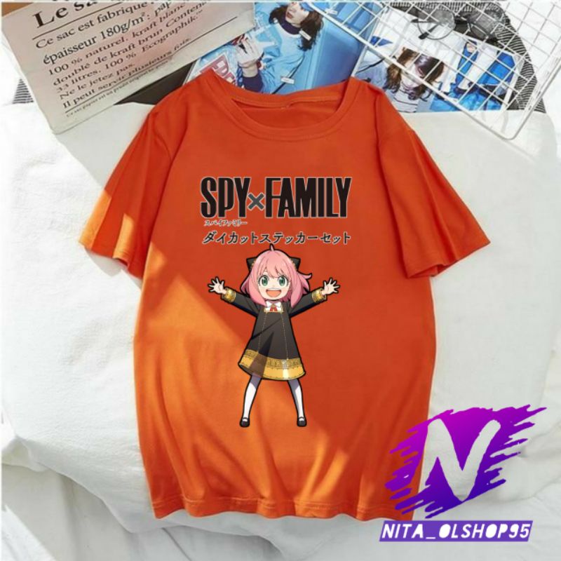 kaos anak Anya baju anime spy family