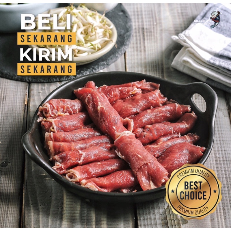 

Beef Shabu sliced 1mm (500gr)/ beef slice/ short plate/ grill/ korea bbq/ all you can eat/ beef yoshioya