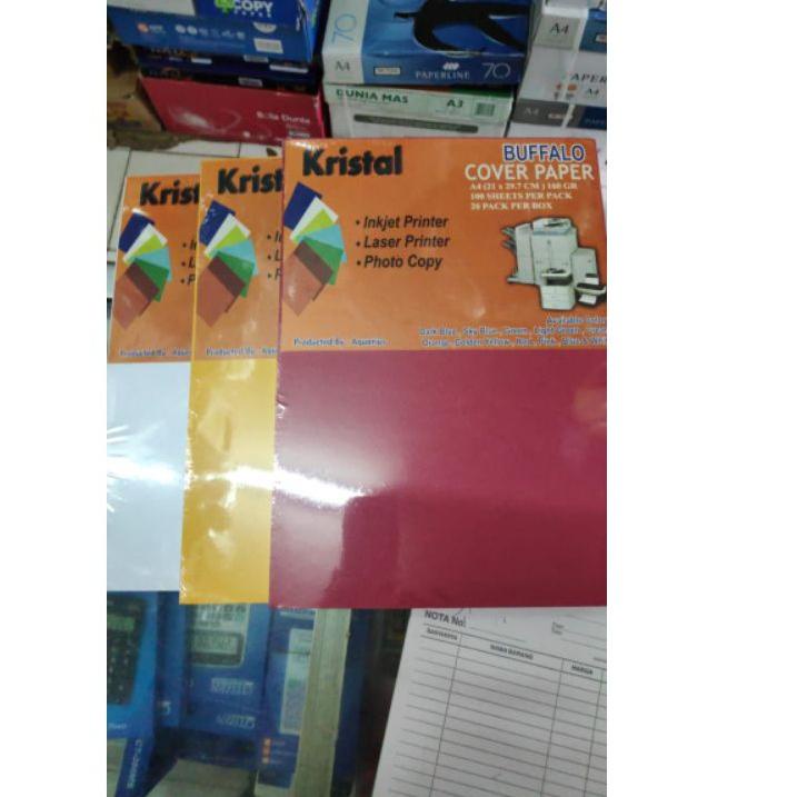 

Promo - KERTAS BUFFAL0 A4 160g KRISaTL /SaMPUL COVER KERTAS..