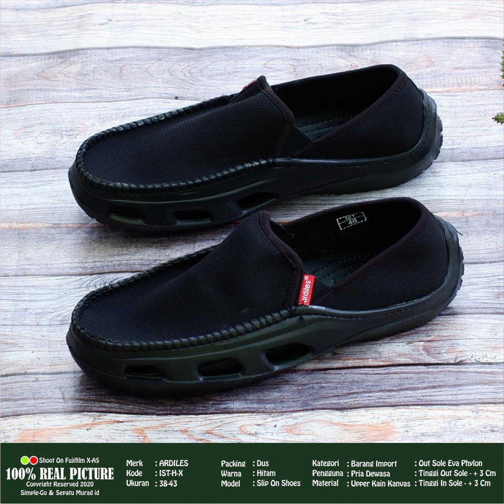 SEPATU SLIP ON PRIA ARDILES TAYON - IST - LIAM 02 39-43