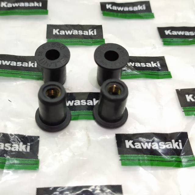 WELL NUT BODY / VISOR NINJA/RR NMAX 4PC