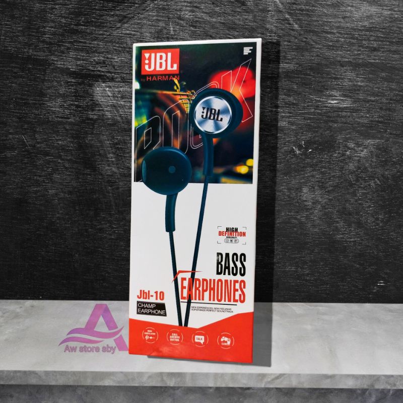 JBL-9 EARPHONE EXTRA BASS STEREO HEADSET JBL SUPER BASS