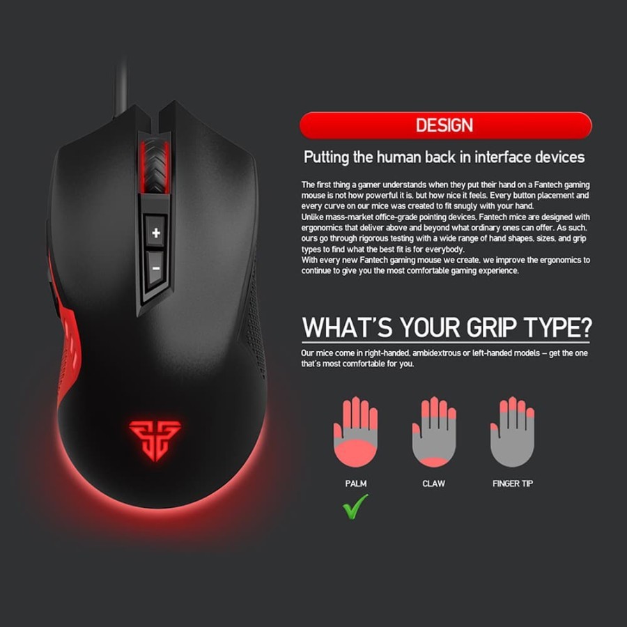 FANTECH MOUSE X15 PHANTOM